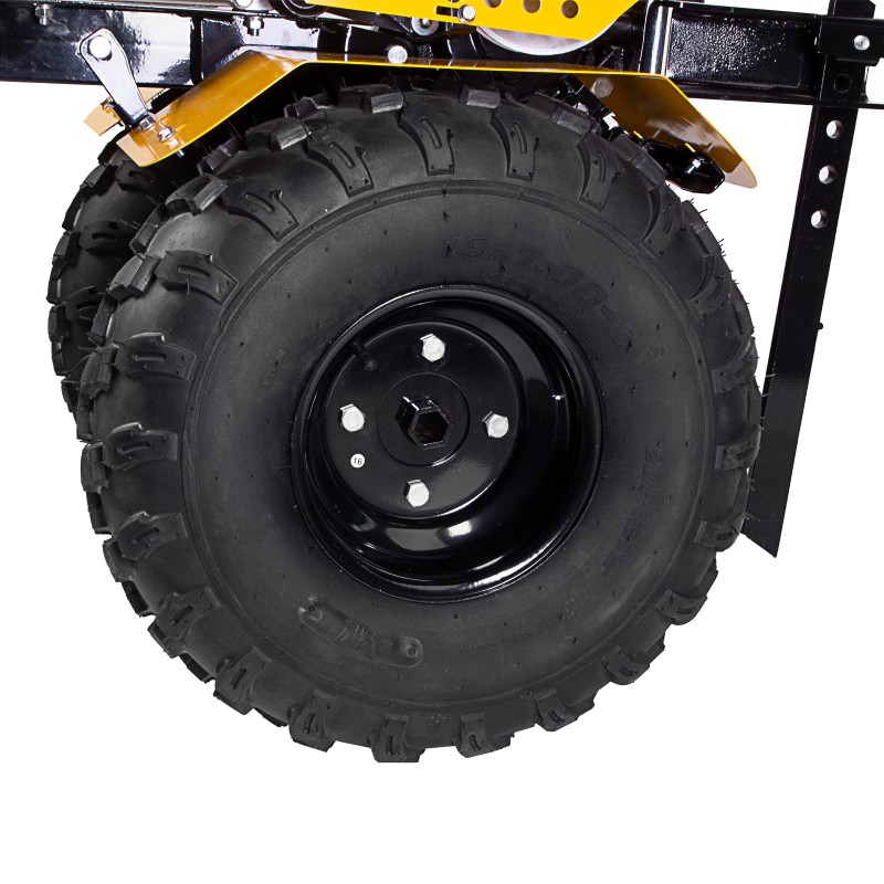 Мотоблок DPT-370-PRO, 7 л.с, ременное сцепление, ширина 90 см, глубина 35 см, фрез 3 х 4, ШОМ, передачи 4В/2Н Denzel