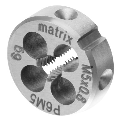 Плашка М5 х 0.8 мм, HSS Matrix