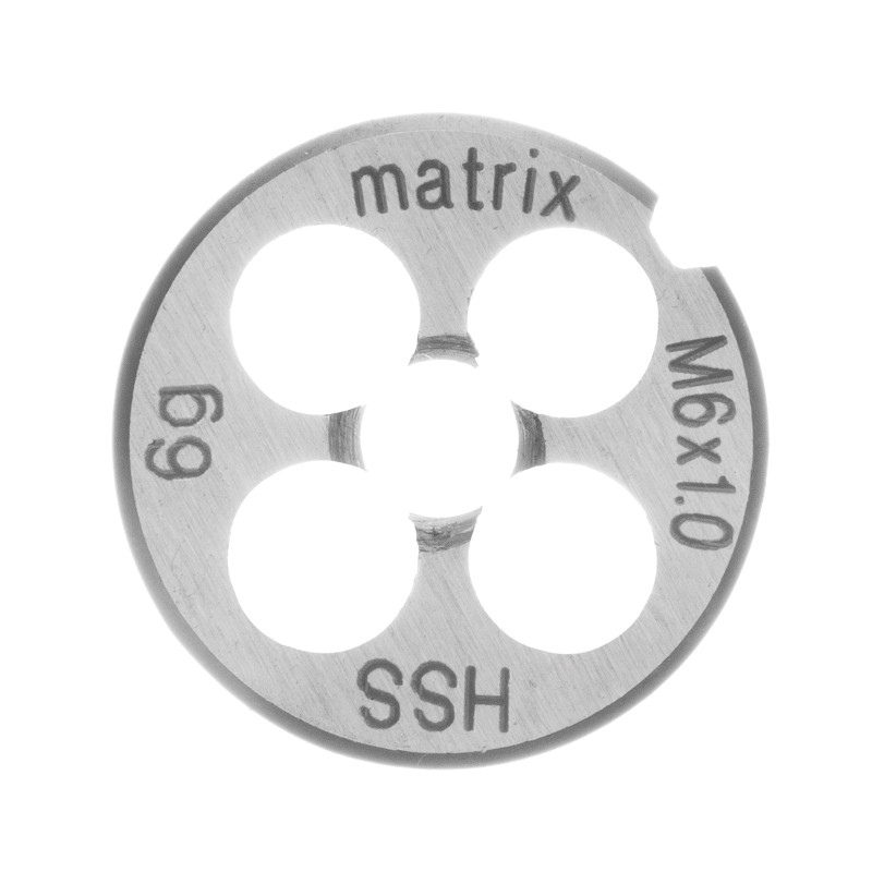 Плашка М6 х 1 мм, HSS Matrix