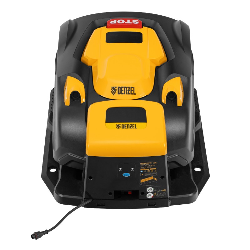 Робот-газонокосилка Grass Master 1000  1000м², 3Ач, 28V, LCD дисплей, Wi-Fi Denzel