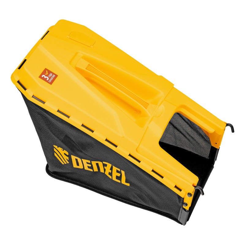 Газонокосилка бензиновая GLD-410-K, 150 см3, 41 см, 40 л Denzel