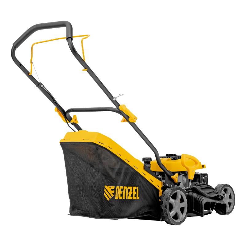 Газонокосилка бензиновая GLD-410-K, 150 см3, 41 см, 40 л Denzel