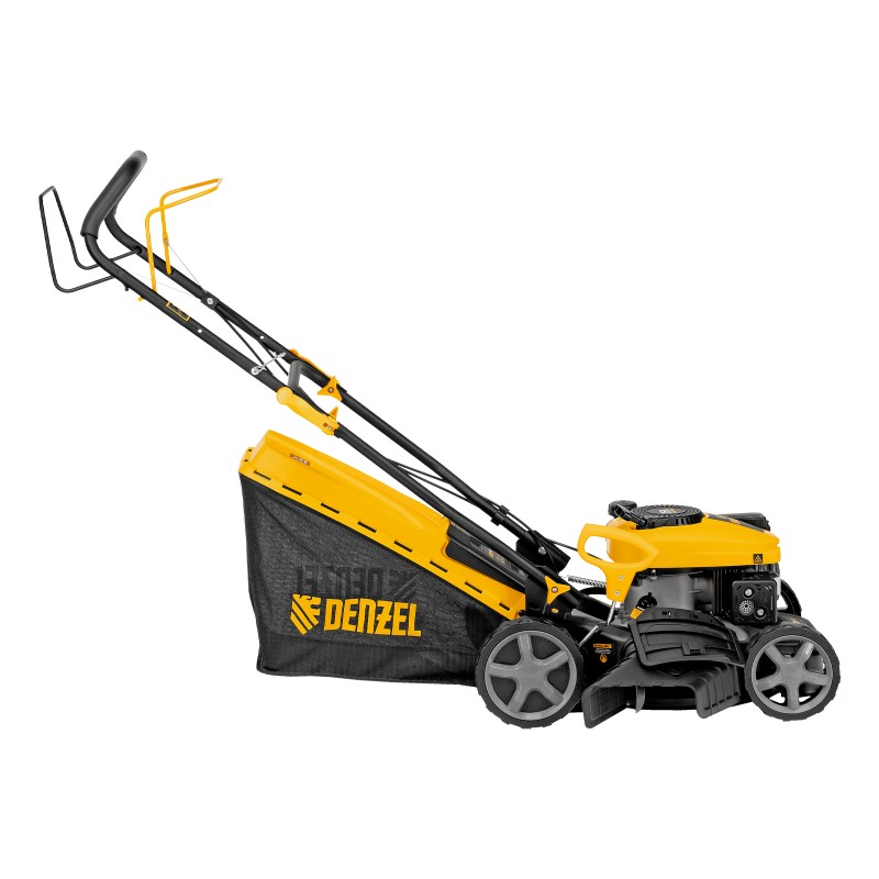 Газонокосилка бензиновая GLD-410SP-K, 150 см3, 41 см, привод, 40 л Denzel