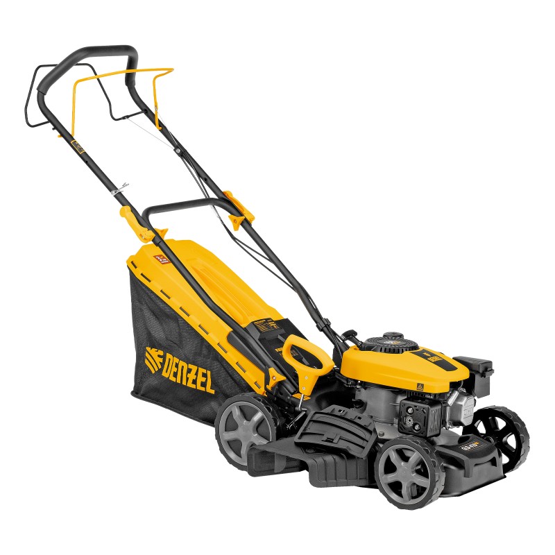Газонокосилка бензиновая GLD-410SP-K, 150 см3, 41 см, привод, 40 л Denzel