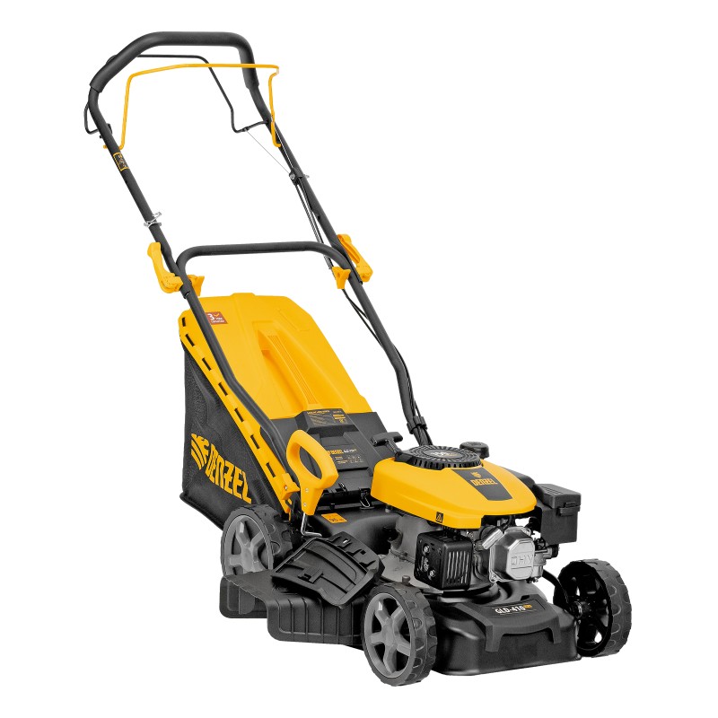 Газонокосилка бензиновая GLD-410SP-K, 150 см3, 41 см, привод, 40 л Denzel