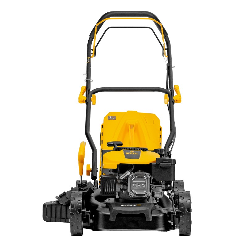 Газонокосилка бензиновая GLD-410SP-K, 150 см3, 41 см, привод, 40 л Denzel
