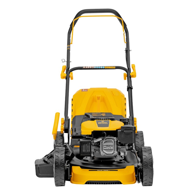 Газонокосилка бензиновая GLD-460-K, 150 см3, 46 см, 50 л Denzel