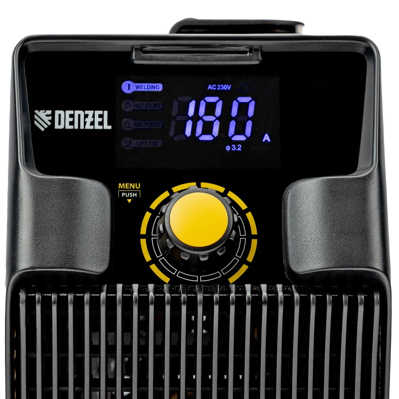 Аппарат инвертор. дуговой сварки SDR-185 Ultra, 180 А, ПВ 60% Denzel